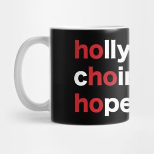 Holiday Scrabble Words - design no. 2 ( darker shirts ) Mug